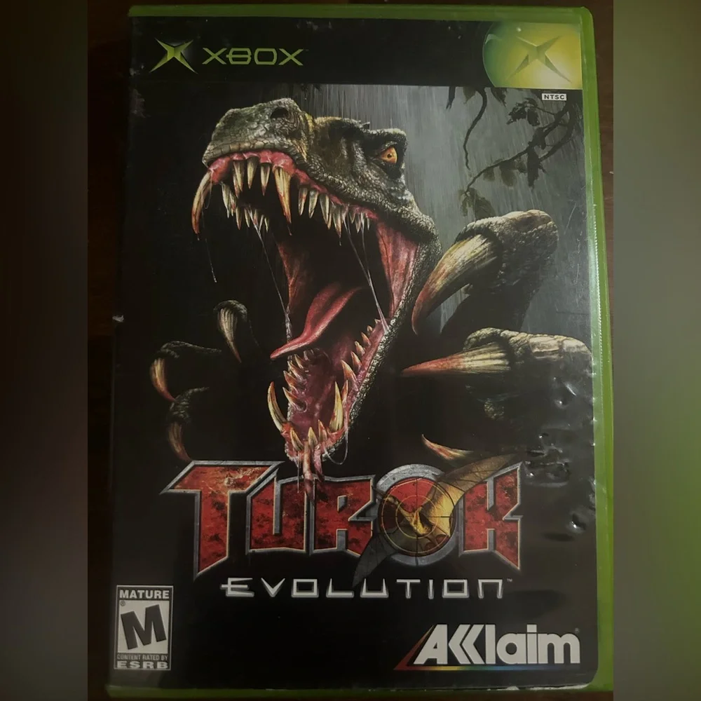 Pre-Owned CIB Turok Evolution FPS Retro Video Game by Acclaim for the OG Xbox